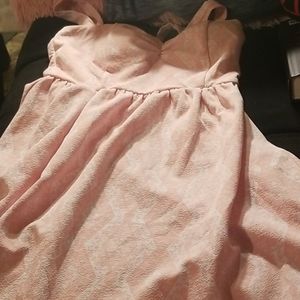 Pink summer dress